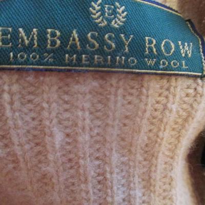 Women's Sweaters Hasting & Smith Lambs Wool Outlander Studio Lambswool Embassy Rown Merino Wool