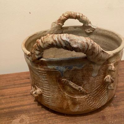 Signed handmade pottery