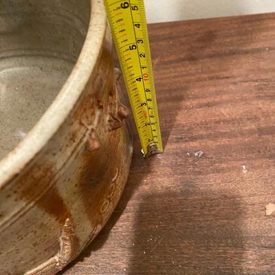 Signed handmade pottery