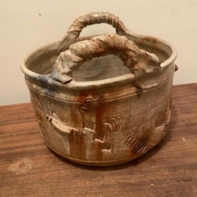 Signed handmade pottery