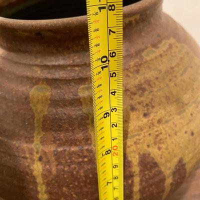 Moon Jar style stoneware studio Pottery