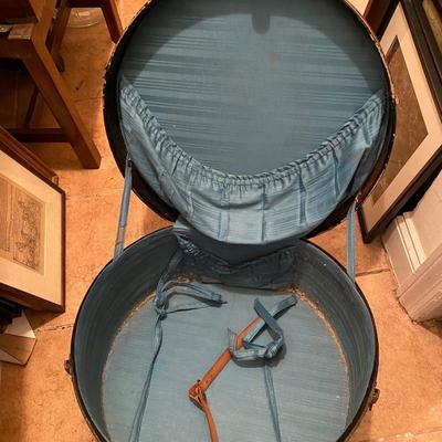 Antique Hat Box Luggage Vintage Stickers