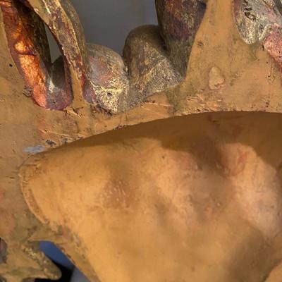 Italian Borghese GiltFruit Basket wall decore