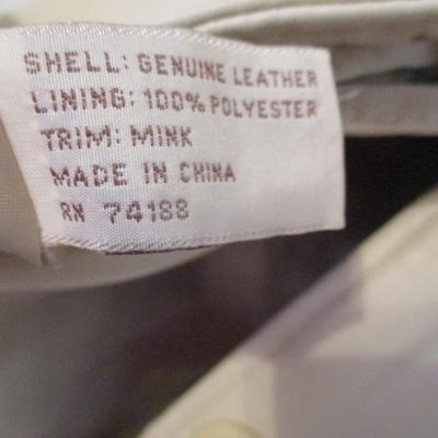 Synergy Shell Genuine Leather Lining Polyester Trim Mink