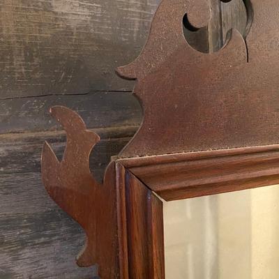 Mahogany Chippendale style Looking Glass