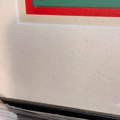 Very Large Framed Ringling Bros and Barnum and Bailey litho