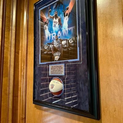 Signed Sporting Memorabilia - OKC Thunder - Kevin Durant