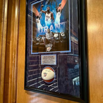 Signed Sporting Memorabilia - OKC Thunder - Kevin Durant