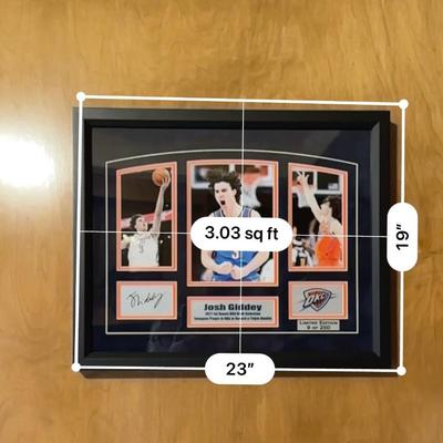 Signed Sporting Memorabilia - OKC Thunder - Steve Giddy