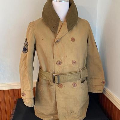 US Army Winter Mackinaw Jeep Jacket Coat