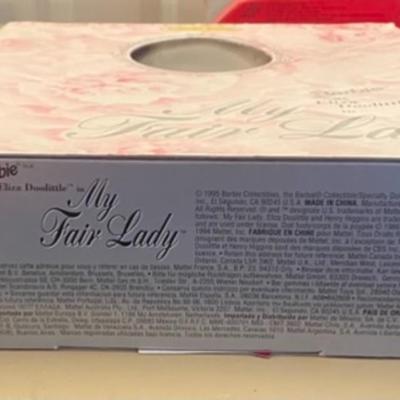 Lot of 3 Barbie Dolls My Fair Lady, Coca Cola, Hollywood Legend's Collections