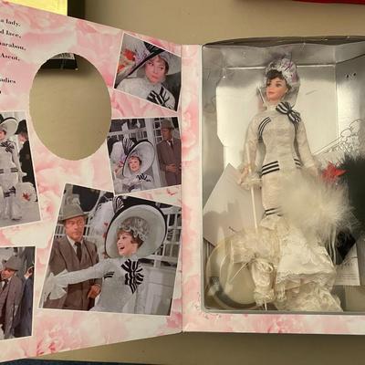 Lot of 3 Barbie Dolls My Fair Lady, Coca Cola, Hollywood Legend's Collections