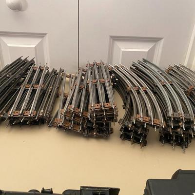 Lionel Train Lot Locomotive O27 Cars Track