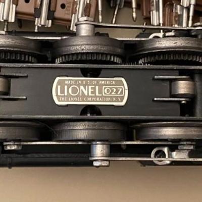 Lionel Train Lot Locomotive O27 Cars Track