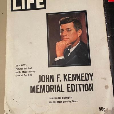 Life Look Magazines Kennedy's