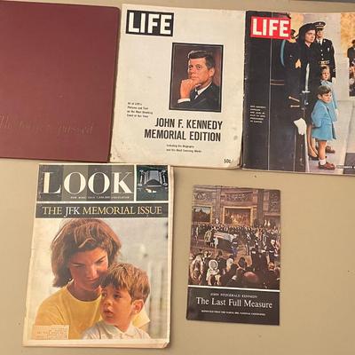 Life Look Magazines Kennedy's