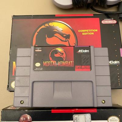 Super Nintendo Console with Games