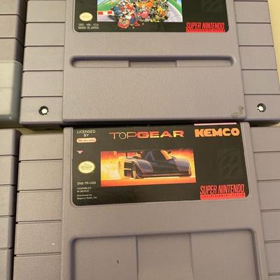 Super Nintendo Console with Games