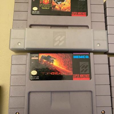 Super Nintendo Console with Games