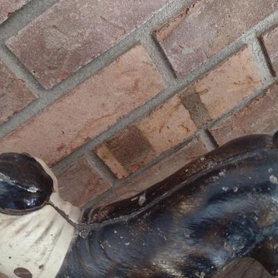Vintage Cast Iron French Bulldog Statue