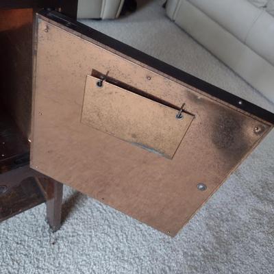 Vintage Copper Lined Humidor Stand
