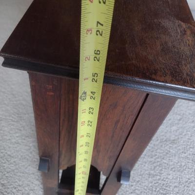 Vintage Copper Lined Humidor Stand