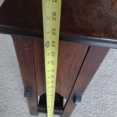 Vintage Copper Lined Humidor Stand