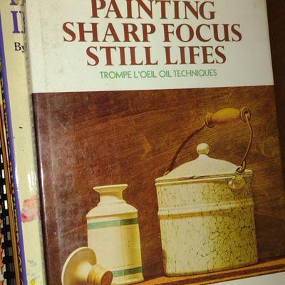 Collection of Painting Instructional Books