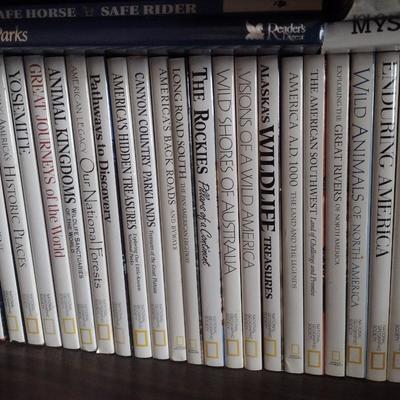 Collection of Hardback National Geographic Nature Books