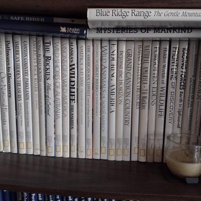 Collection of Hardback National Geographic Nature Books
