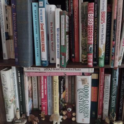 Collection of Garden, Bird Watching and General Interest Hard and Paperback Books