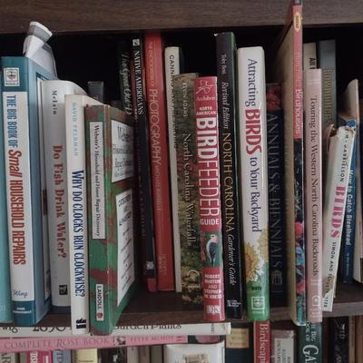 Collection of Garden, Bird Watching and General Interest Hard and Paperback Books