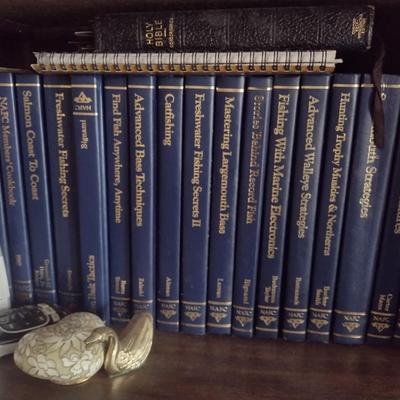 Collection of North American Fishing Club Informational and Pictorial Books