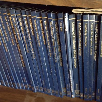 Collection of North American Fishing Club Informational and Pictorial Books