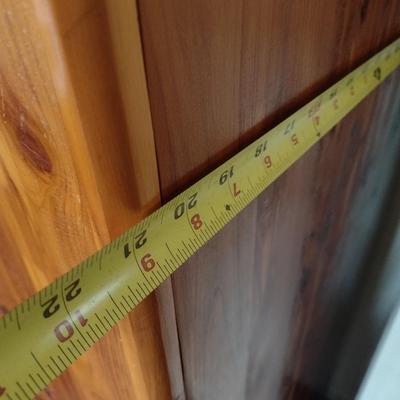 Vintage Cedar Armoire (No Contents)