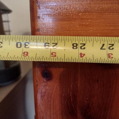 Vintage Cedar Armoire (No Contents)