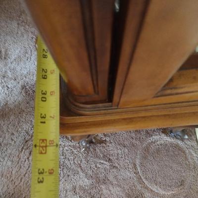 Vintage Curio Display Cabinet (No Contents)