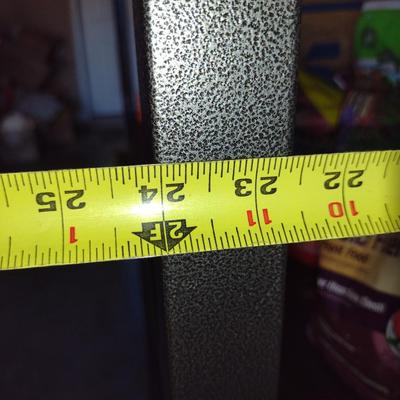 Metal Storage Shelf- Five Adjustable Shelves- Approx 48" x 24" x 72" Tall (No Contents Included)