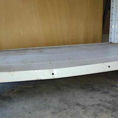 Metal Storage Shelf- Approx 30" x 15" x 58" Tall