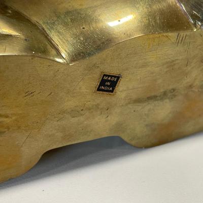 Brass reindeer
