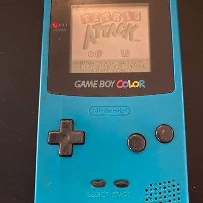 Gameboy Color cgb-001 & Gameboy Advance SP Pokemon Tetris Attack