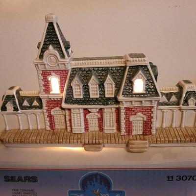1968 Disney Main Street train station