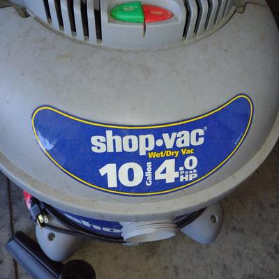 Shop Vac Wet/Dry Vacuum-10 Gallon Capacity