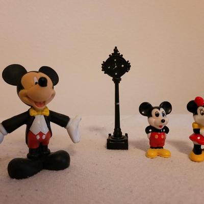 Disney figurines from the Disney store, 1960s