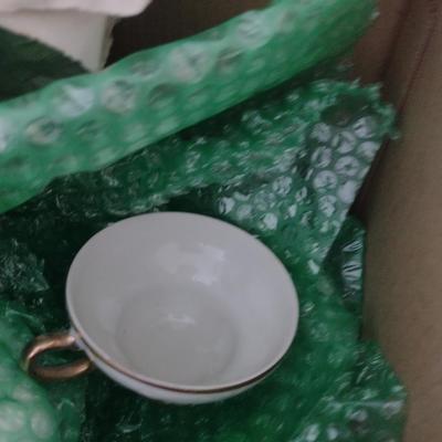 Collection of Blank (Unpainted) China- Assorted Shapes and Sizes- Plates, Cups, Vases, Tea Pots, etc