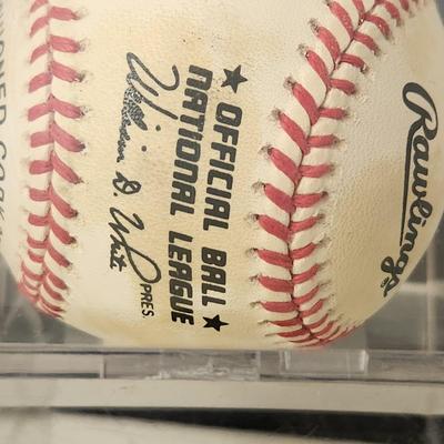 Bobby Richardson OMLB Signed Autographed Baseball In Collectors Case