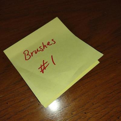 Collection of Artist's Paint Brushes- Assorted Makers (Set #1)