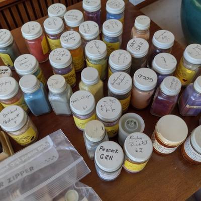 Nice Selection of Paint Pigment Powders (Paints #3)