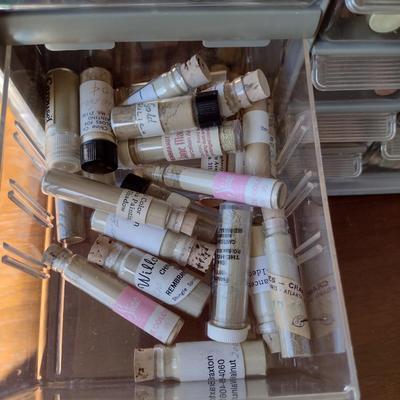 Nice Selection of Paint Pigment Powders in Pigeon Hole Organizer Box (Paints #4)