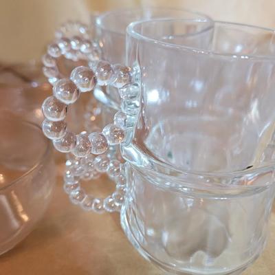 20 additional crystal punch glasses